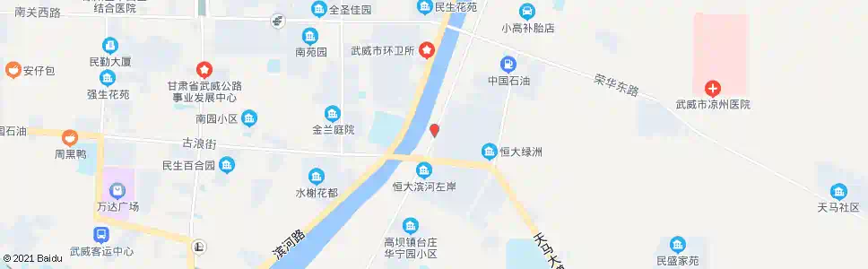 武威天马桥_公交站地图_武威公交_妙搜公交查询2025