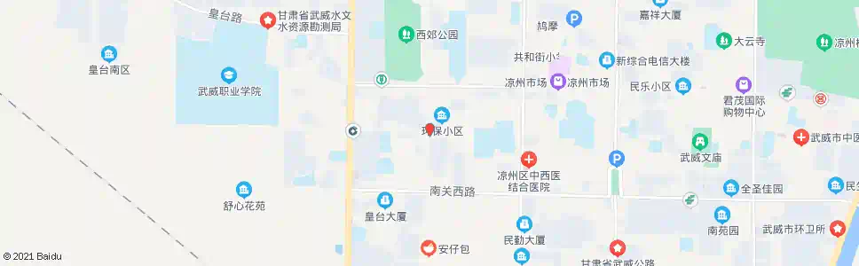武威靶场东口_公交站地图_武威公交_妙搜公交查询2025