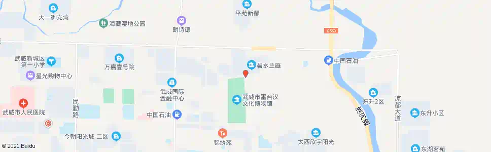 武威碧水兰庭_公交站地图_武威公交_妙搜公交查询2025