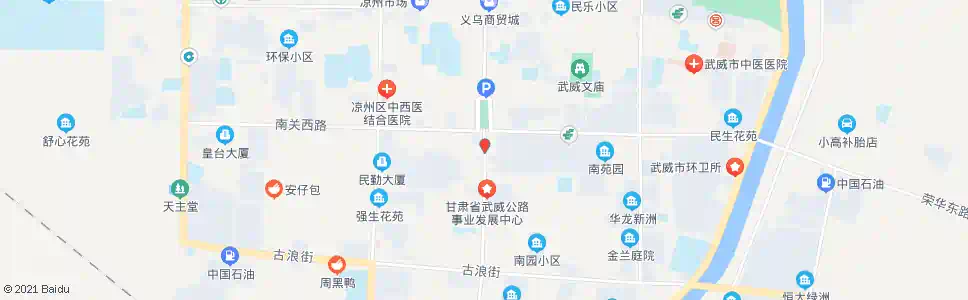 武威南关什字(南关中路)_公交站地图_武威公交_妙搜公交查询2025