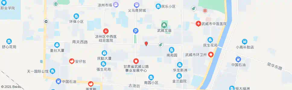 武威南关什字(南关东路)_公交站地图_武威公交_妙搜公交查询2025