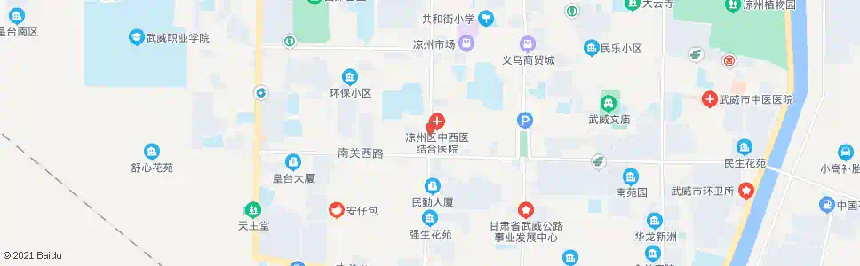 武威十八中_公交站地图_武威公交_妙搜公交查询2025