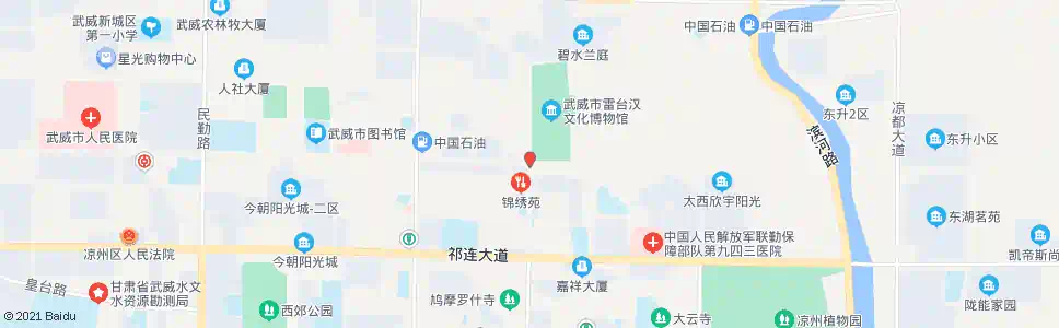 武威雷台什字_公交站地图_武威公交_妙搜公交查询2025