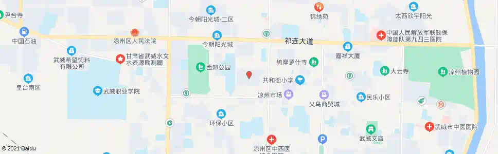 武威银城花园_公交站地图_武威公交_妙搜公交查询2025