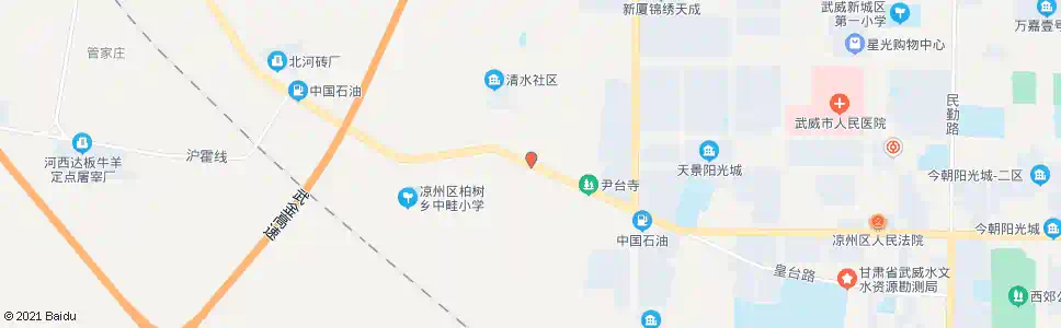 武威皇台酒厂_公交站地图_武威公交_妙搜公交查询2025