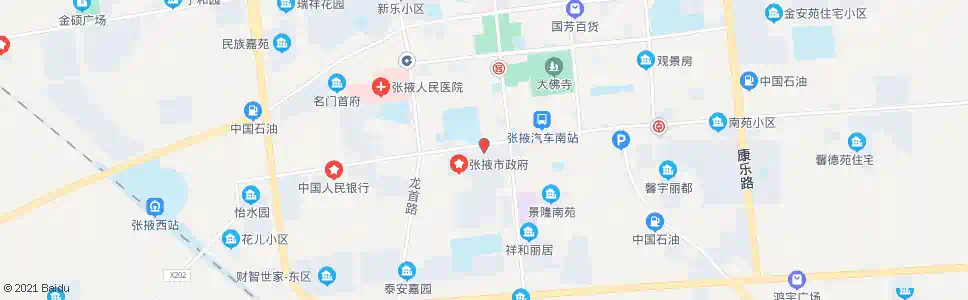 张掖王淇耳鼻喉专科医院_公交站地图_张掖公交_妙搜公交查询2025