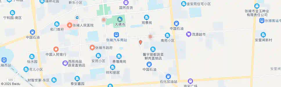 张掖饮马桥_公交站地图_张掖公交_妙搜公交查询2025