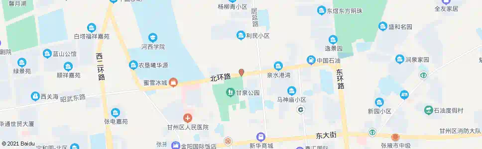 张掖解放巷口_公交站地图_张掖公交_妙搜公交查询2025