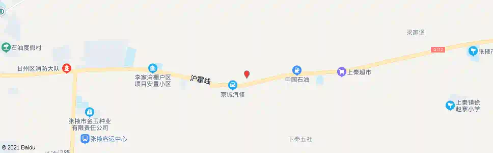 张掖付家寨小学_公交站地图_张掖公交_妙搜公交查询2025