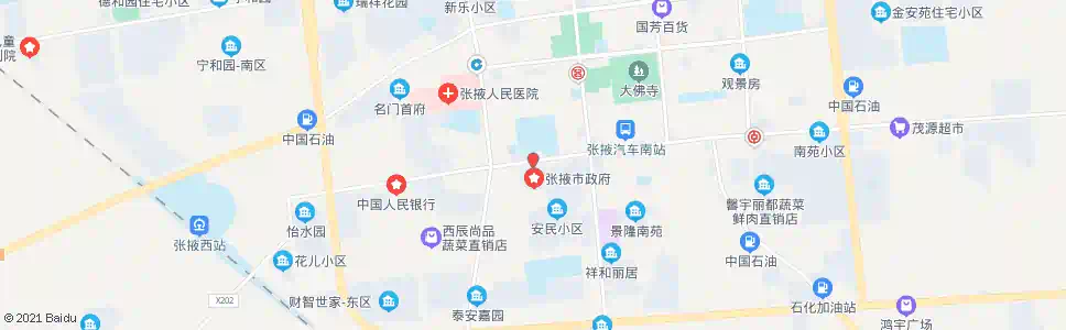 张掖特福莱汽车用品超市_公交站地图_张掖公交_妙搜公交查询2025