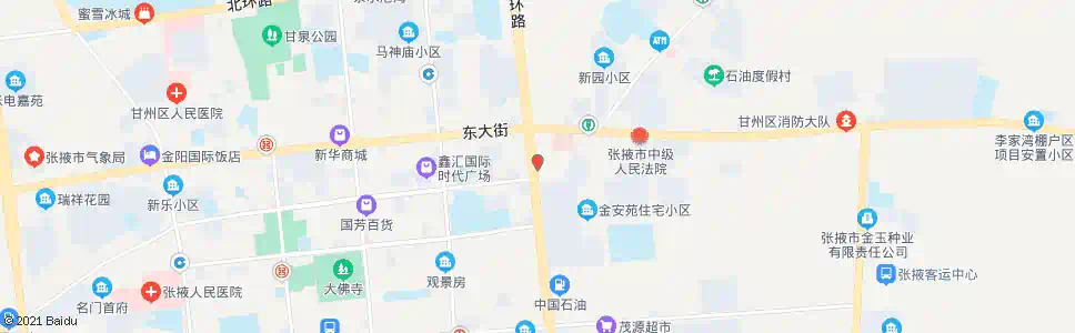 张掖汽车东站_公交站地图_张掖公交_妙搜公交查询2025