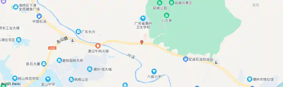 潮州淡浮院_公交站地图_潮州公交_妙搜公交查询2025