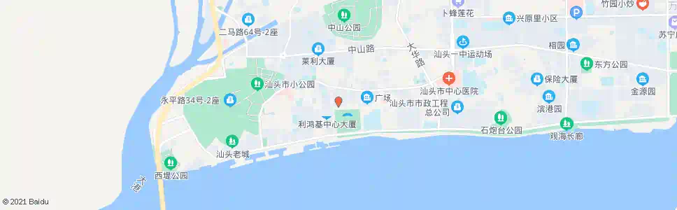 潮州汕大艺都(附一医院)_公交站地图_潮州公交_妙搜公交查询2025