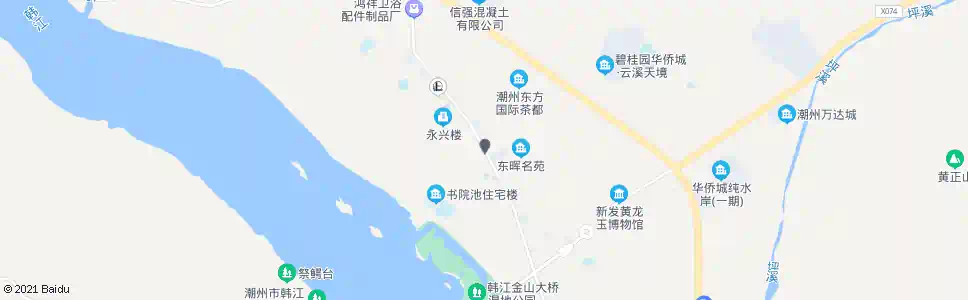 潮州意溪镇政府_公交站地图_潮州公交_妙搜公交查询2025