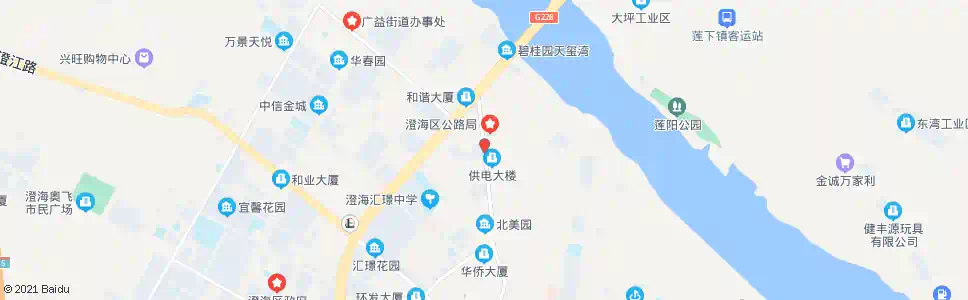 潮州塑料城_公交站地图_潮州公交_妙搜公交查询2025