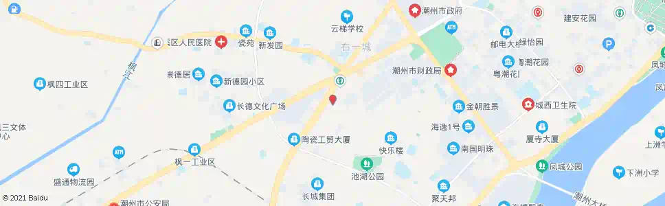 潮州中旅客运站_公交站地图_潮州公交_妙搜公交查询2025