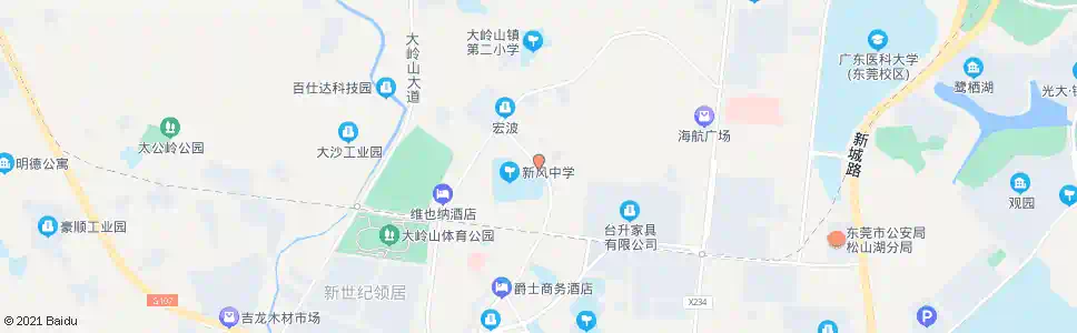 东莞金桔浮桥_公交站地图_东莞公交_妙搜公交查询2025