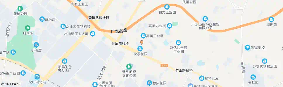 东莞松仔路口_公交站地图_东莞公交_妙搜公交查询2025