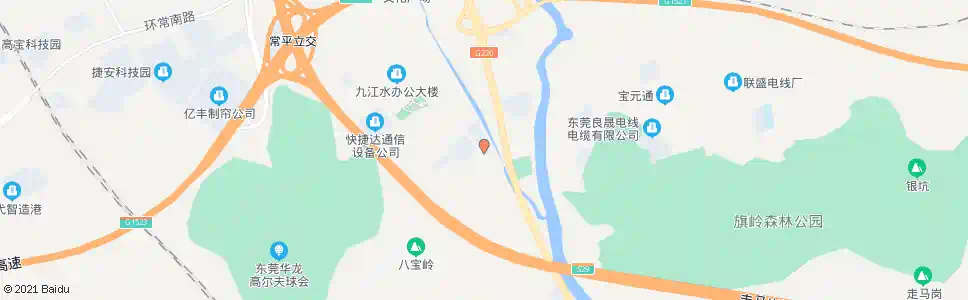 东莞九江水牌坊_公交站地图_东莞公交_妙搜公交查询2025