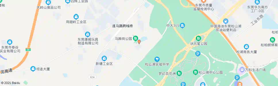 东莞振马路口_公交站地图_东莞公交_妙搜公交查询2025