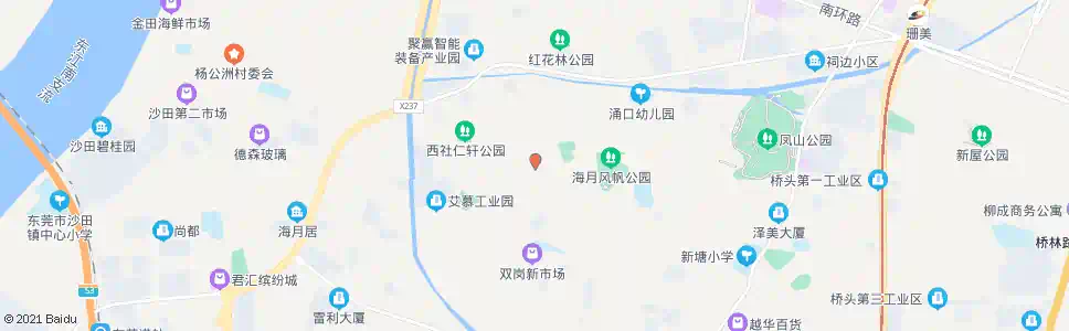 东莞涌口小学_公交站地图_东莞公交_妙搜公交查询2025