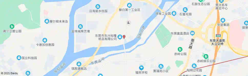 东莞白鹭村_公交站地图_东莞公交_妙搜公交查询2025