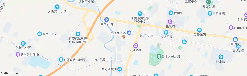 东莞大家乐广场_公交站地图_东莞公交_妙搜公交查询2025