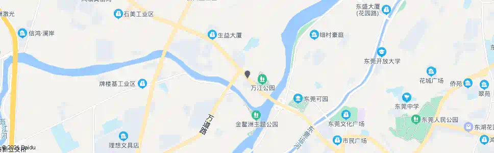 东莞万江桥_公交站地图_东莞公交_妙搜公交查询2025
