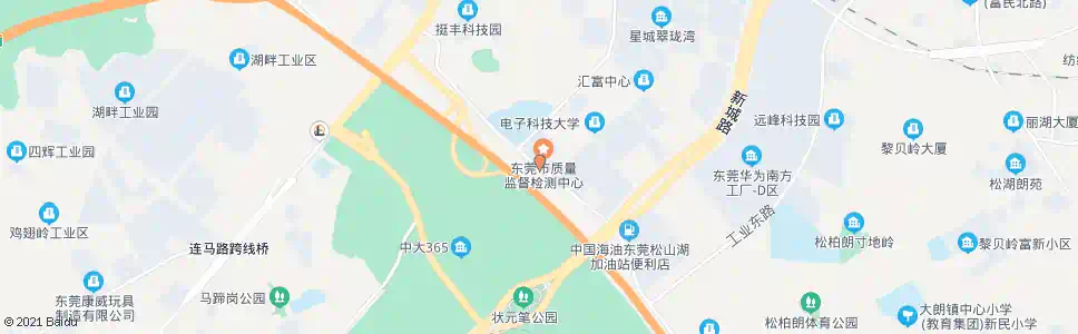 东莞质检中心_公交站地图_东莞公交_妙搜公交查询2025