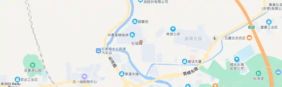 东莞香樟绿洲1_公交站地图_东莞公交_妙搜公交查询2025