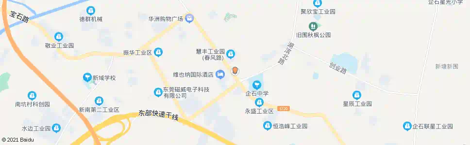 东莞宝石加油站_公交站地图_东莞公交_妙搜公交查询2025