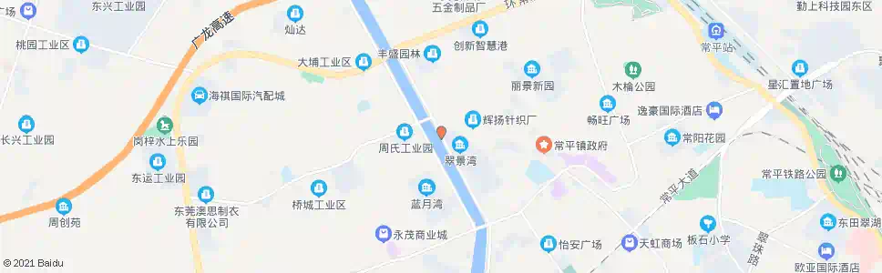东莞翠景湾花园_公交站地图_东莞公交_妙搜公交查询2025