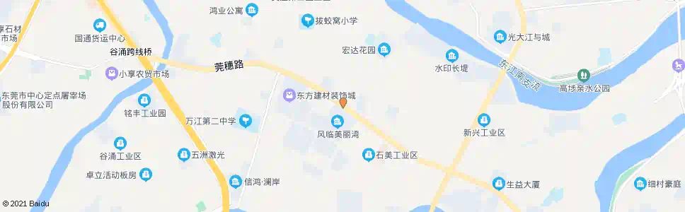 东莞莫屋路口_公交站地图_东莞公交_妙搜公交查询2025