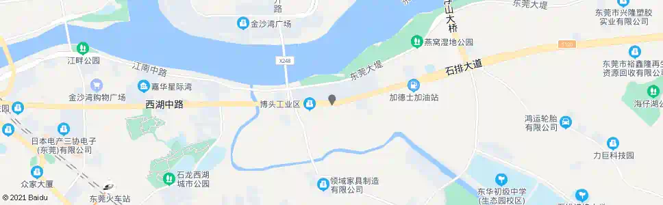 东莞燕窝水围_公交站地图_东莞公交_妙搜公交查询2025