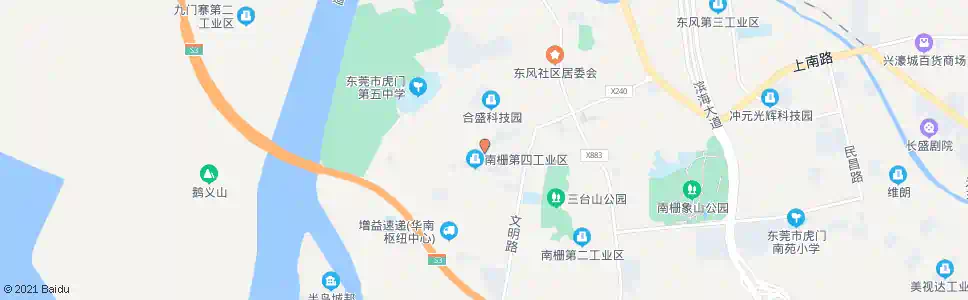 东莞元头新村_公交站地图_东莞公交_妙搜公交查询2025