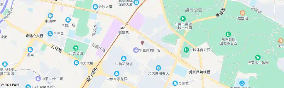 东莞火炼树村_公交站地图_东莞公交_妙搜公交查询2025