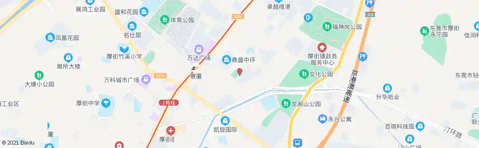 东莞寮厦广场_公交站地图_东莞公交_妙搜公交查询2025