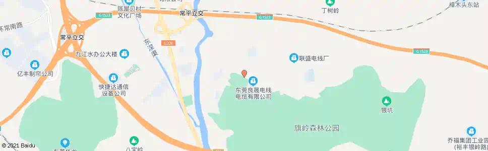 东莞旗岭公园_公交站地图_东莞公交_妙搜公交查询2025