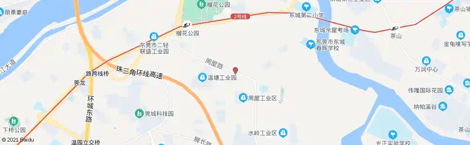 东莞周屋_公交站地图_东莞公交_妙搜公交查询2025
