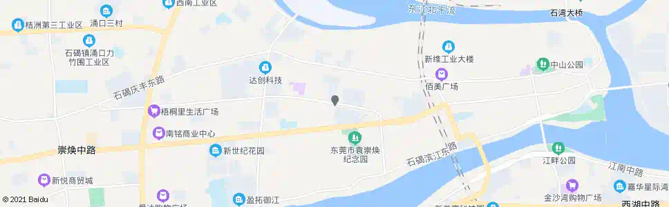 东莞南海城酒楼_公交站地图_东莞公交_妙搜公交查询2025
