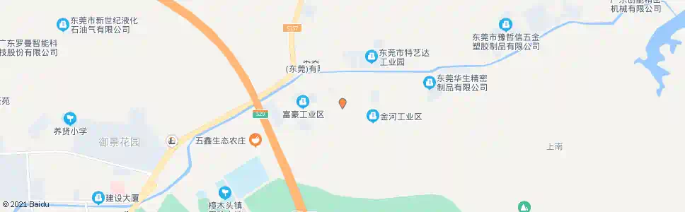 东莞金河市场北_公交站地图_东莞公交_妙搜公交查询2025