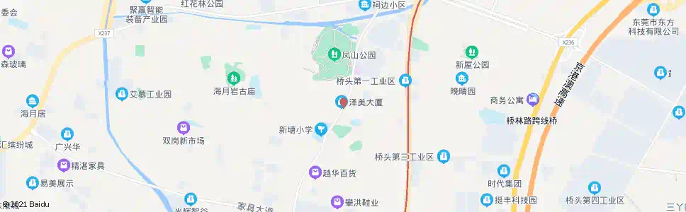 东莞新塘泽美_公交站地图_东莞公交_妙搜公交查询2025