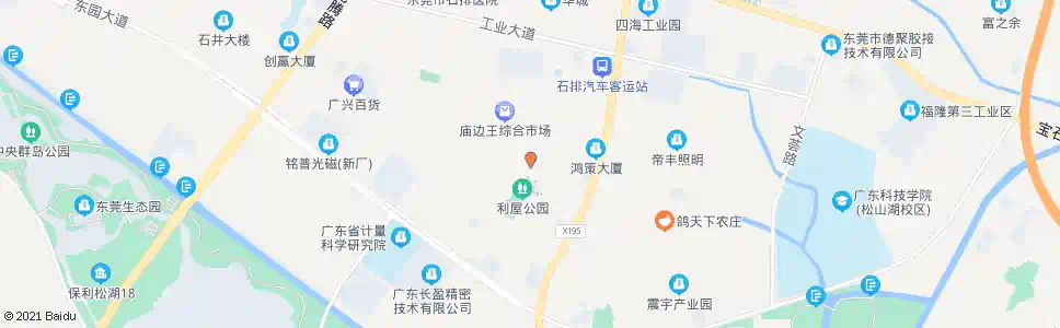 东莞刘氏宗祠_公交站地图_东莞公交_妙搜公交查询2025