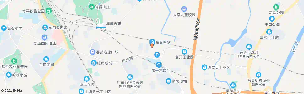东莞东莞火车站站前广场_公交站地图_东莞公交_妙搜公交查询2025