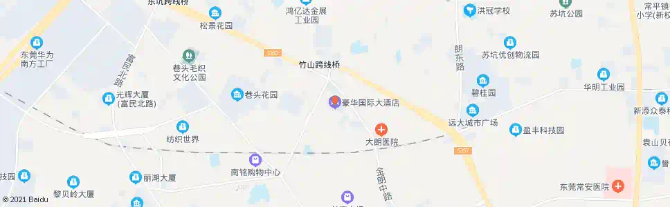 东莞豪华酒店_公交站地图_东莞公交_妙搜公交查询2025