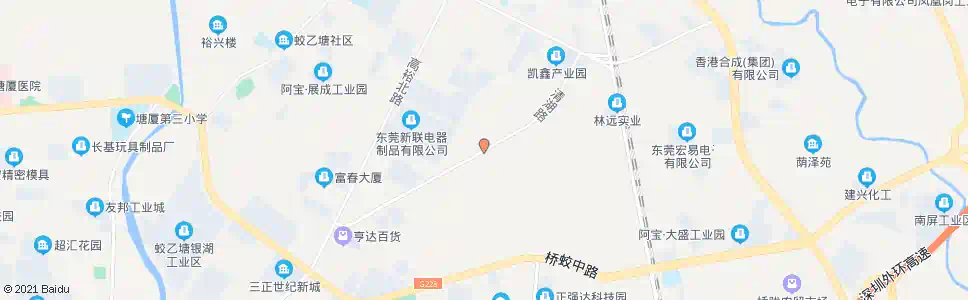 东莞清湖头永发工业区_公交站地图_东莞公交_妙搜公交查询2025