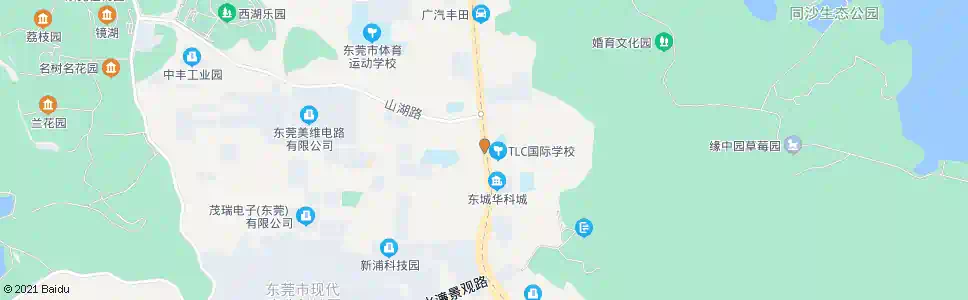 东莞牛山南_公交站地图_东莞公交_妙搜公交查询2025
