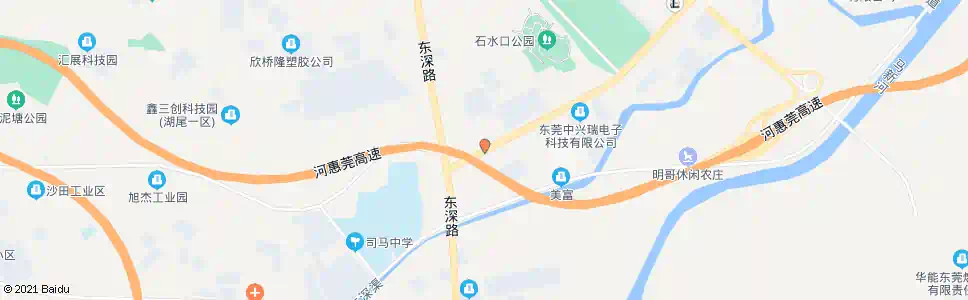 东莞东深工业园总站_公交站地图_东莞公交_妙搜公交查询2025