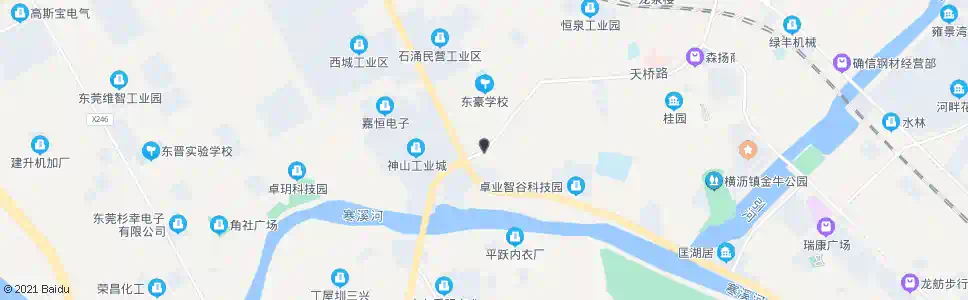 东莞石涌_公交站地图_东莞公交_妙搜公交查询2025