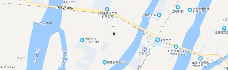 东莞梅沙市场_公交站地图_东莞公交_妙搜公交查询2025